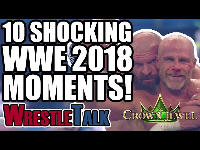 10 Most SHOCKING WWE 2018 Moments | WrestleTalk