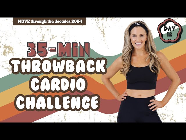 35 Minute Cardio Challenge Workout - MOVE DAY 12