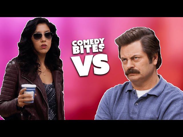 Rosa VS Ron | Brooklyn Nine-Nine VS Parks & Recreation | Comedy Bites