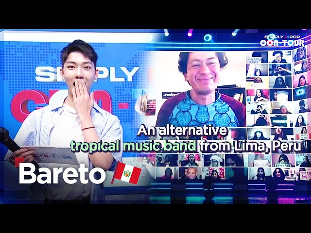 [Simply K-Pop CON-TOUR] Bareto! An alternative / tropical music band from Lima, Peru (📍Peru)