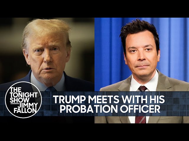 Trump Meets with His Probation Officer, Goes on Unhinged Shark Rant at Vegas Rally | Tonight Show