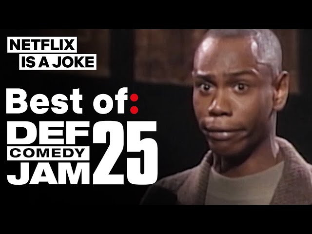 Dave Chappelle, Chris Tucker, Kevin Hart & More In Best Of: Def Comedy Jam 25 | Netflix Is A Joke