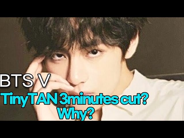 210502 BTS V, TinyTAN 3minutes cut? Why?