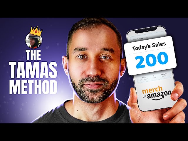 🤑How I went from 50 to 200 SALES PER DAY! (Amazon Merch Ads Strategy) | The Tamas Method Tutorial