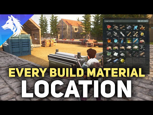 Palworld All Base Building MATERIAL Locations COAL, INGOTS, Pal Fluids & BEST Place To FARM Them!