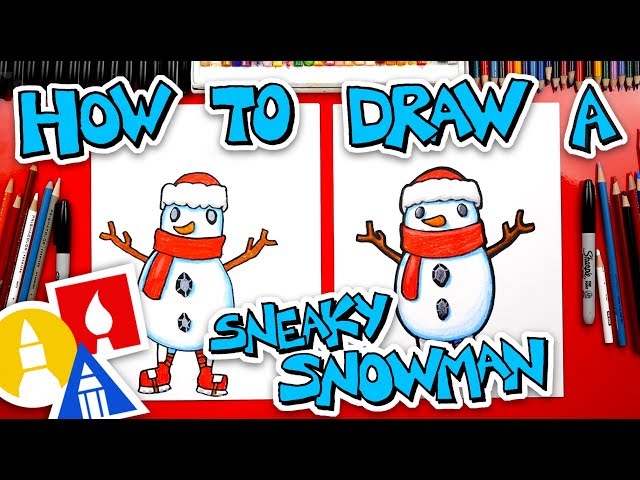 How To Draw A Sneaky Snowman Fortnite + Spotlight