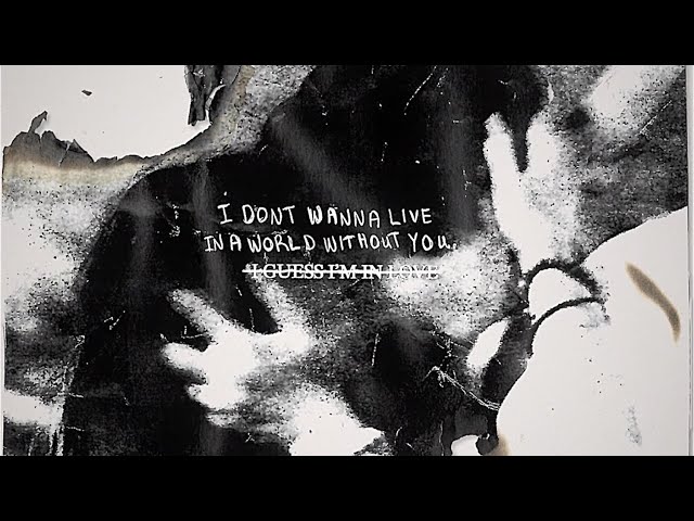 Clinton Kane - I DON'T WANNA LIVE IN A WORLD WITHOUT YOU (Official Lyric Video)
