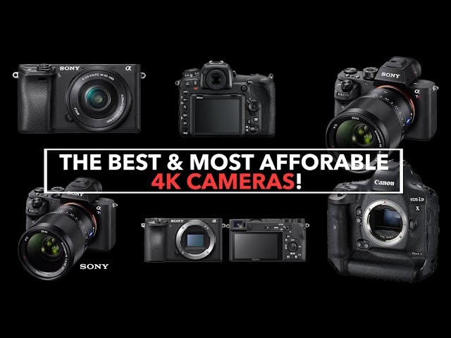 BEST & MOST Affordable 4K Cameras On The Market!