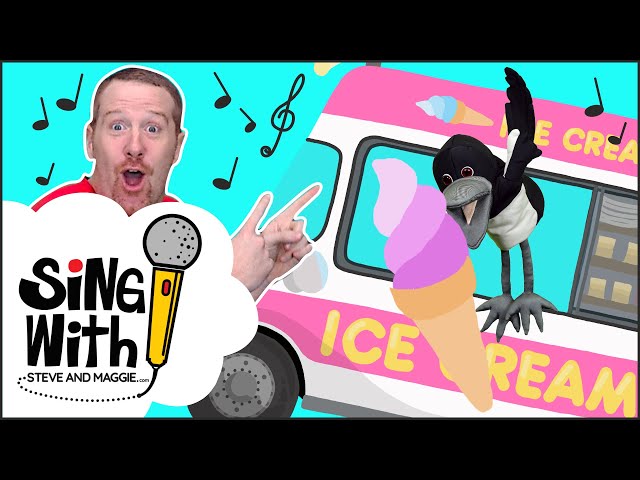 The Wheels on the Ice Cream Truck | Songs for kids | Sing with Steve and Maggie