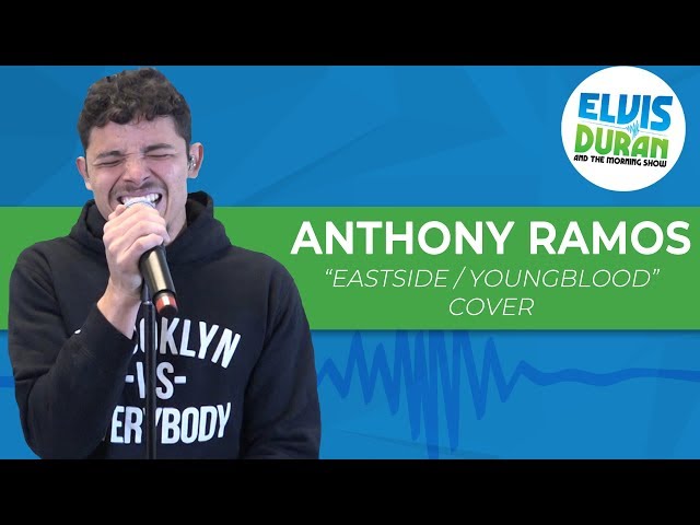 Anthony Ramos - "Eastside / Youngblood " Cover | Elvis Duran Live