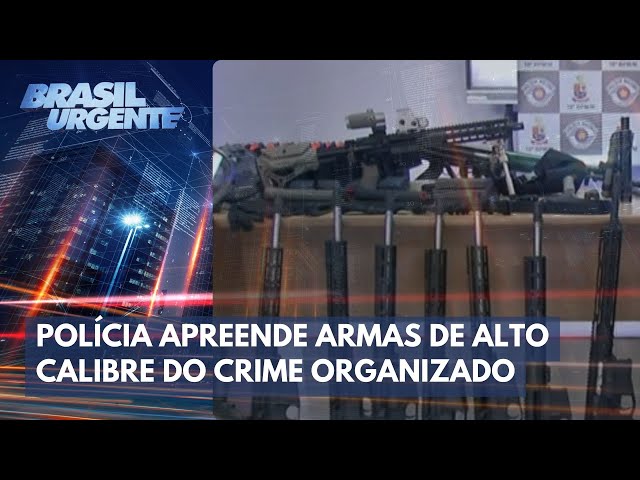Arsenal do crime traz violência para o interior I Brasil Urgente
