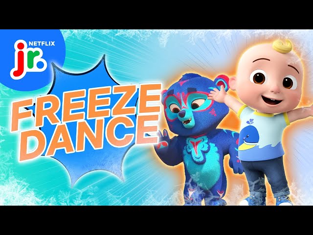 Play FREEZE Dance with CoComelon Lane, Gabby's Dollhouse & MORE 🎶 Dancing Game for Kids | Netflix