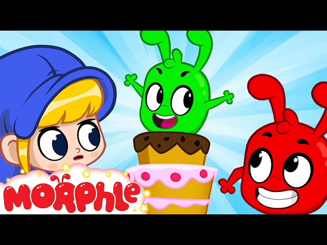 Birthday Cake Surprise - Morphle & Orphle | Cartoons for Kids | My Magic Pet Morphle