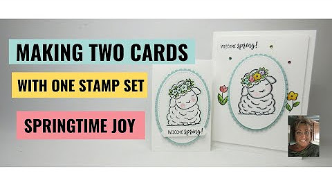 Springtime Joy card ideas
