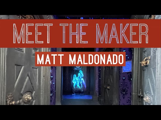 Meet The Maker - Disneyland Haunted Mansion Book Nook - Behind The Scenes