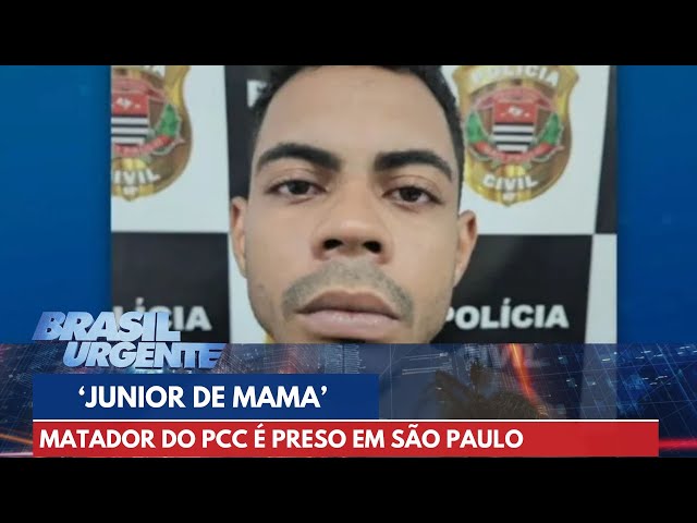 Matador do PCC que estava foragido há um ano é preso em São Paulo | Brasil Urgente