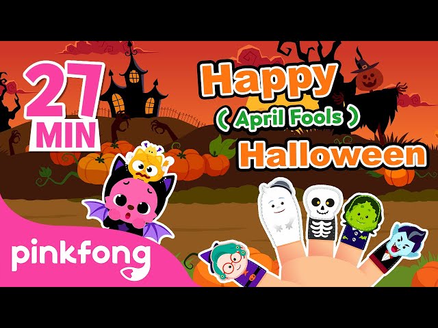 🎃🦇 Happy Spooky (April Fools) Halloween! | BEST Halloween playlist | Pinkfong Kids Songs