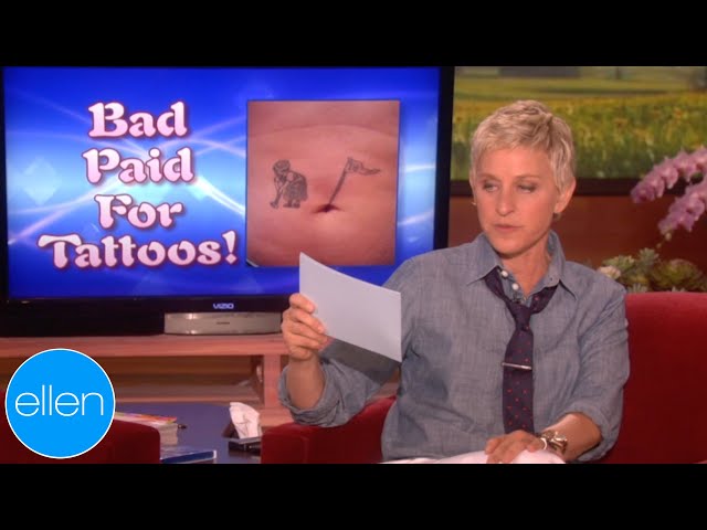 Hilarious Bad Paid-for Tattoos