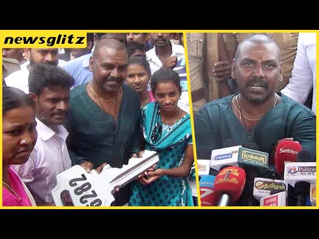 Lawrence with Great Humanity ! : Helped Yogeswaran Family | Jallikatu Protest