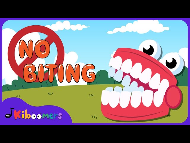 No Biting Song - The Kiboomers Good Manners Songs for Preschoolers