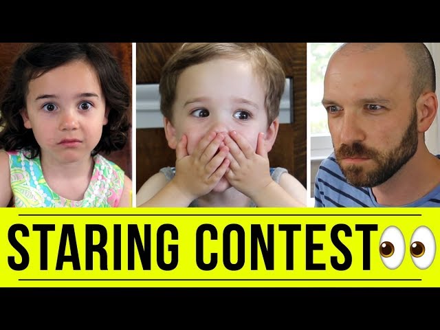 The Staring Contest 👀 FREE DAD VIDEOS