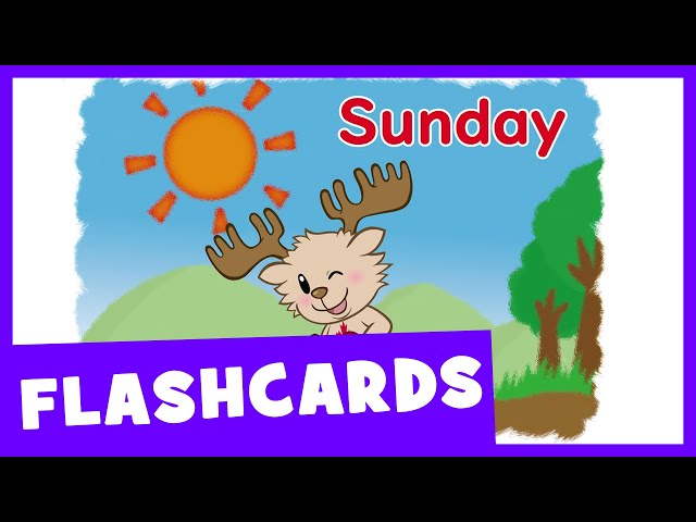 Days of the Week | Talking Flashcards