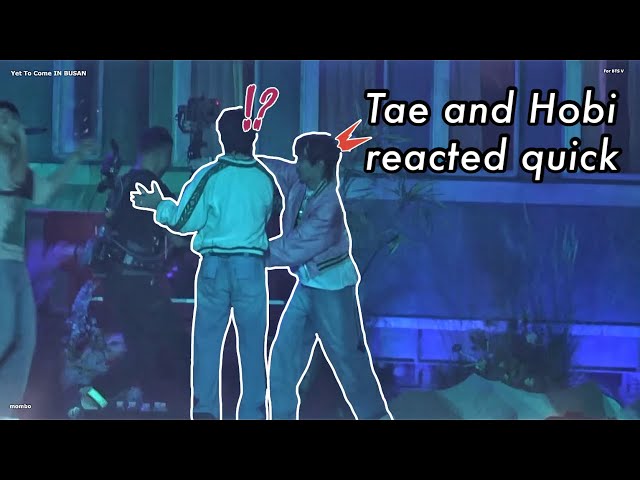 BTS and their professionalism at the Busan Concert | 3 stage accidents