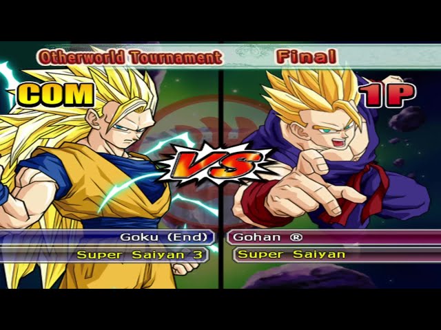 Torneio de Outro Mundo - Gohan SSJ vs Goku SSJ3【DBZ BT3 Japanese BGM】