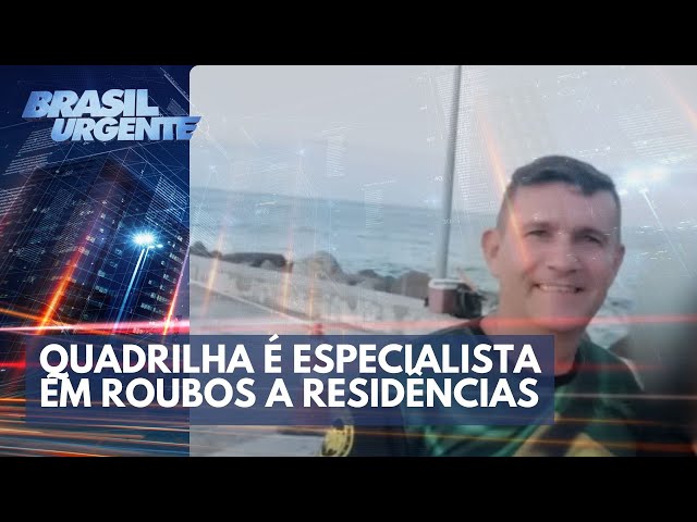 Policial assassinado: quadrilha é especialista em roubos a residências | Brasil Urgente
