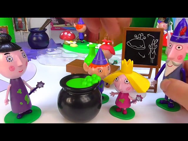 Ben & Holly’s Little Kingdom Toy Unboxings little castle playset and princess Holly figures