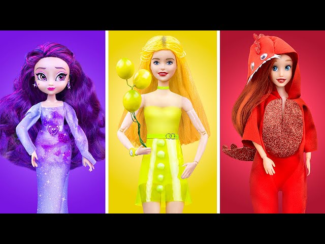 Color Challenge! Everything in One Color for Barbie