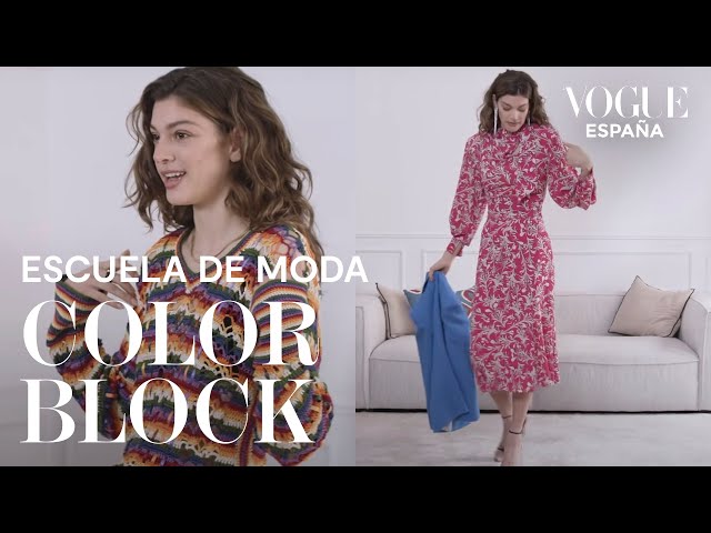 Cómo llevar la tendencia color block | Escuela de moda | VOGUE España