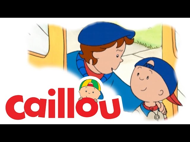 Caillou - Caillou's School Bus  (S01E42) | Cartoon for Kids