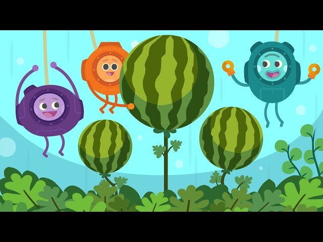 Underwater Watermelon Salad | Cartoon For Kids | The Bumble Nums