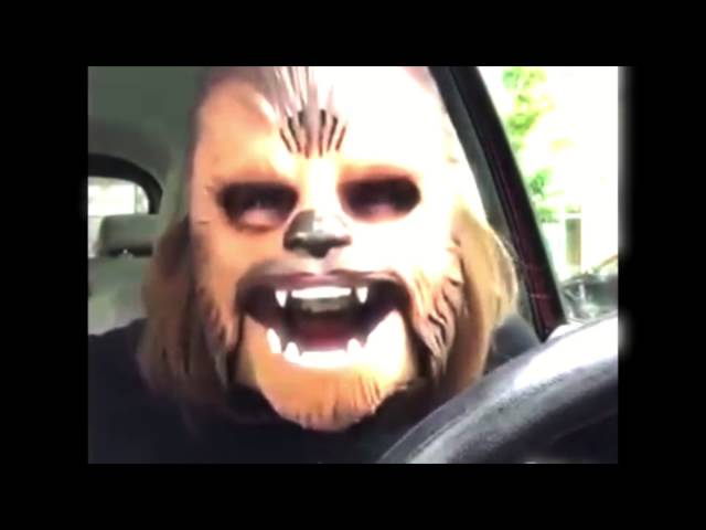 chewbacca mom laughing, such a happy chewbacca