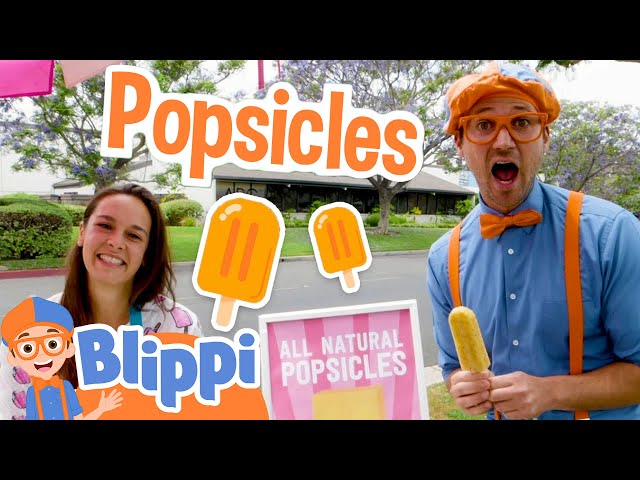 Blippi Visits Mom and Pop Popsicles | Blippi Full Episodes | Healthy Habits and Food Videos for Kids