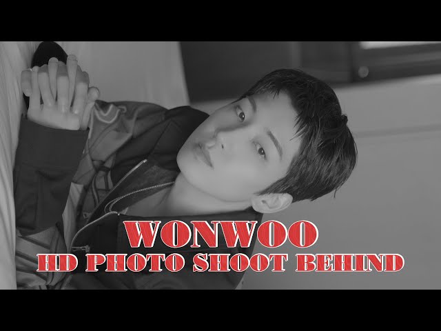 제가 요즘 빠져있는 건〰️⁉️┃HD Photoshoot Behind (WONWOO)