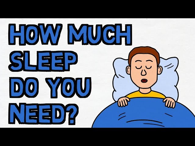 One Way To Find Out How Much Sleep You Actually Need (animated)