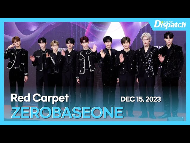 ZEROBASEONE, '2023 MUSICNBANK GLOBAL FESTIVAL' RED CARPET