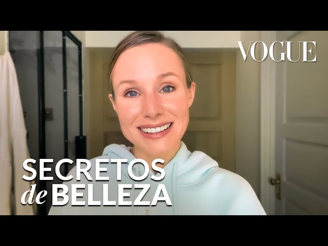 Kristen Bell, guía antienrojecimiento facial | Secretos de Belleza | Vogue México y Latinoamércia