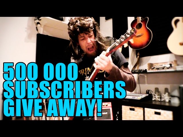 500 000 Subscribers Give Away & Merch?