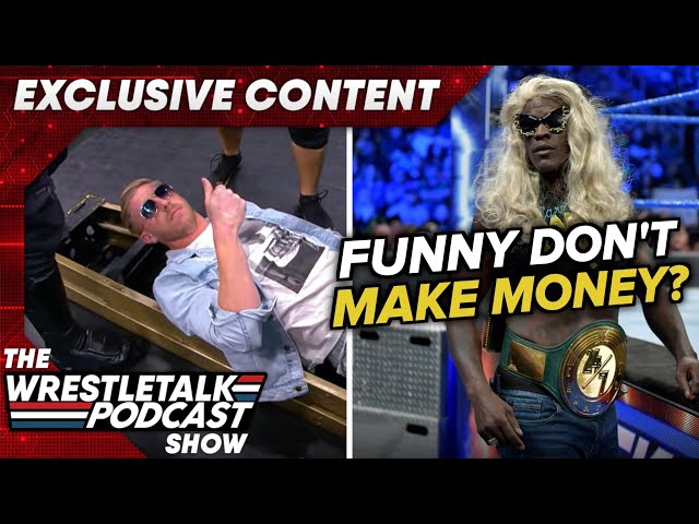 Funny DON'T draw MONEY in wrestling?! Adam Blampied and Luke Owen -The WrestleTalk Podcast Show