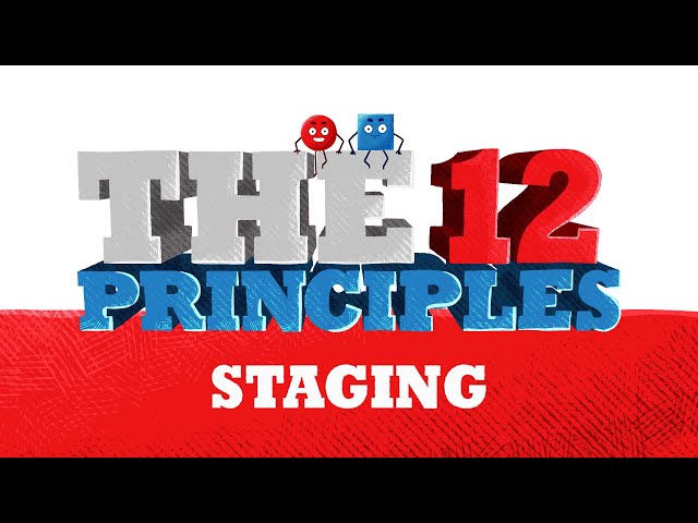 12 Principles of Animation: Staging