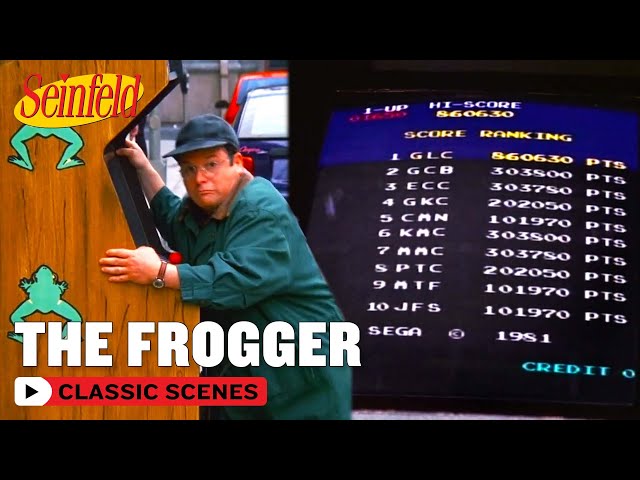 George Tries To Preserve His Legacy | The Frogger | Seinfeld