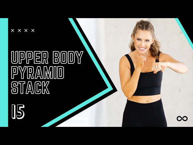 34 Minute Upper Body Pyramid Stack | At Home Workout for Strong ARMS and CORE - LIMITLESS Day 15