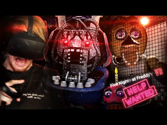 FNAF IN VR.. I CAN NOT HANDLE THIS. || FNAF VR: Help Wanted (Part 1)