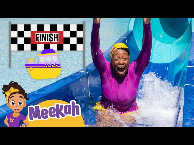 Meekah Speeds Down Water Slides! | Educational Videos for Kids | Blippi and Meekah Kids TV