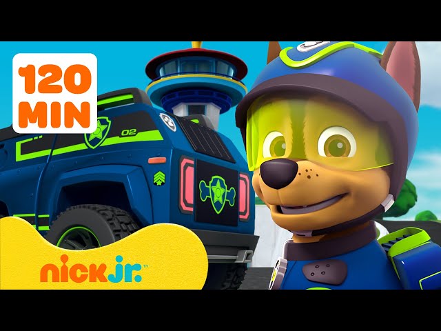 PAW Patrol's Chase is On The Case Best Moments! #2 ⭐️ 2 Hour Compilation | Nick Jr.