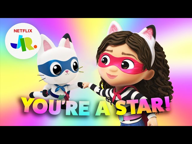 ‘You’re a Star’ Gabby’s Dollhouse Confidence Song for Kids | Netflix Jr Jams