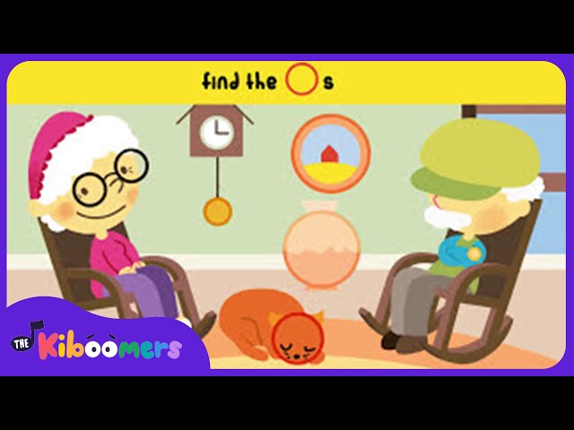 Here Are Grandma's Glasses - The Kiboomers Preschool Songs & Nursery Rhymes Game